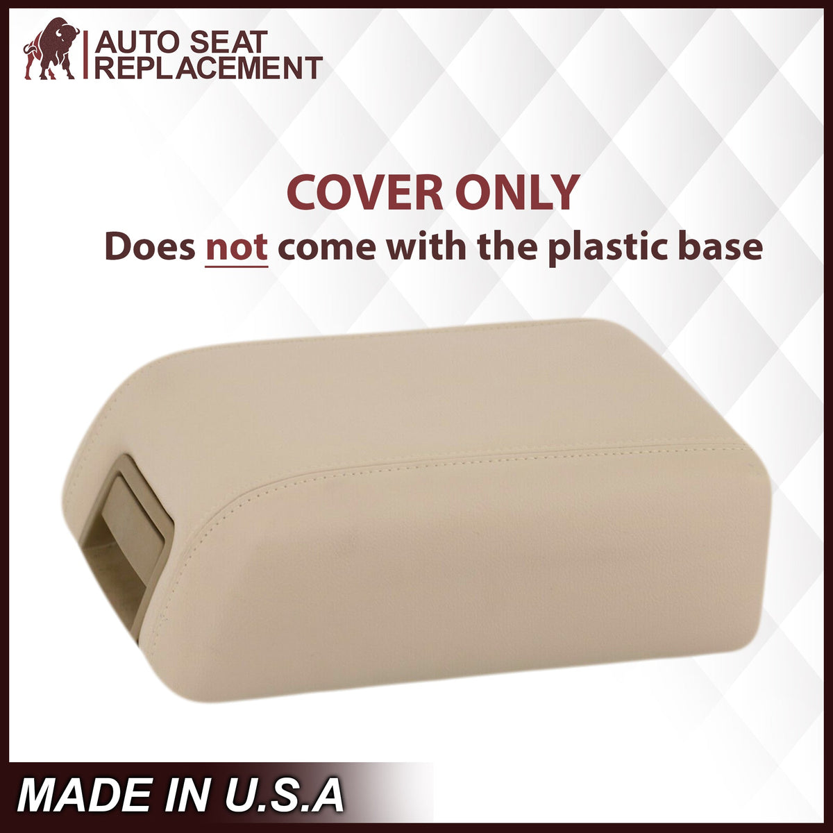 2005-2008 Ford F-150 Seat Cover in Tan: Choose Leather or Vinyl