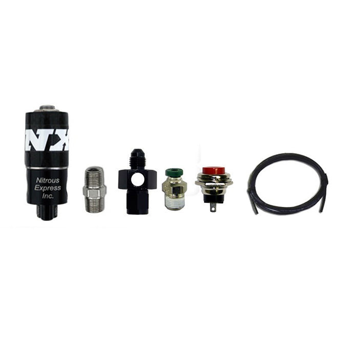 Nitrous Express - NITROUS PURGE VALVE WITH POLY LINE (4AN) - 15598