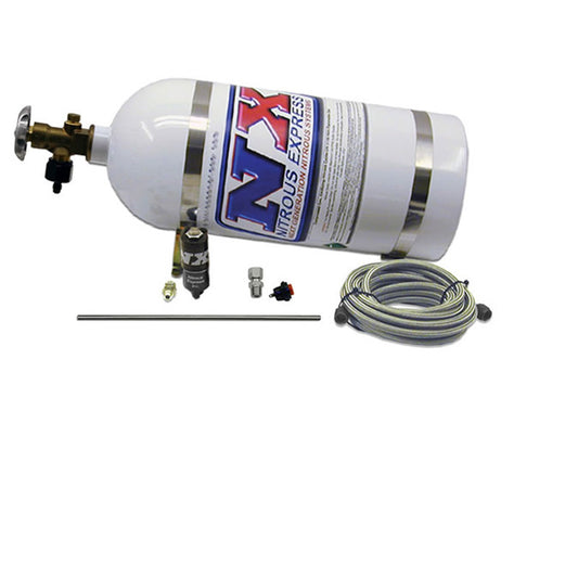 Nitrous Express - SIMULATOR FULL SHOW PURGE KIT (INCL. 10LB BOTTLE AND ALL NECESSARY HARDWARE) - 15599