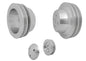 Small Block Ford Performance Ratio V-Belt Pulley Kit (2V) 3 Bolt - Early