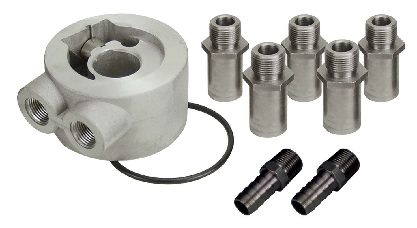 Universal Thermostatic Sandwich Adapter Kit With 3/8" NPT Ports