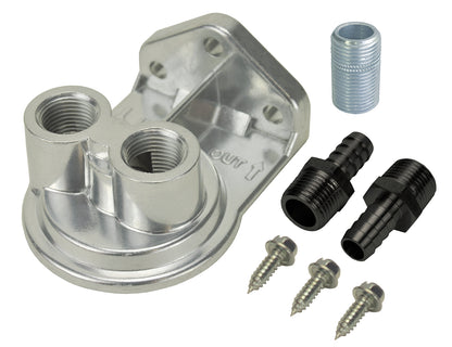 Single Ports Up 1/2" NPT Filter Mount Kit
