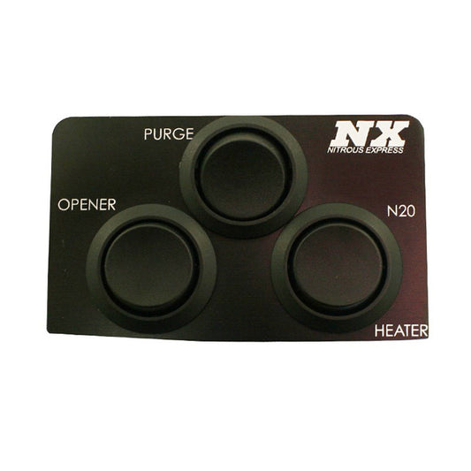 Nitrous Express - CUSTOM SWITCH PANEL C6 CORVETTE - 15777