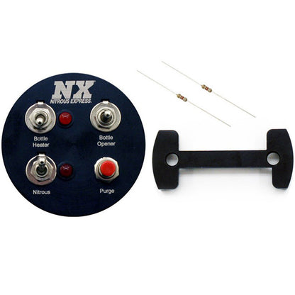 Nitrous Express - Gauge Pod Switch Panel (For 2-1/16" Gauge Pods) - 15792