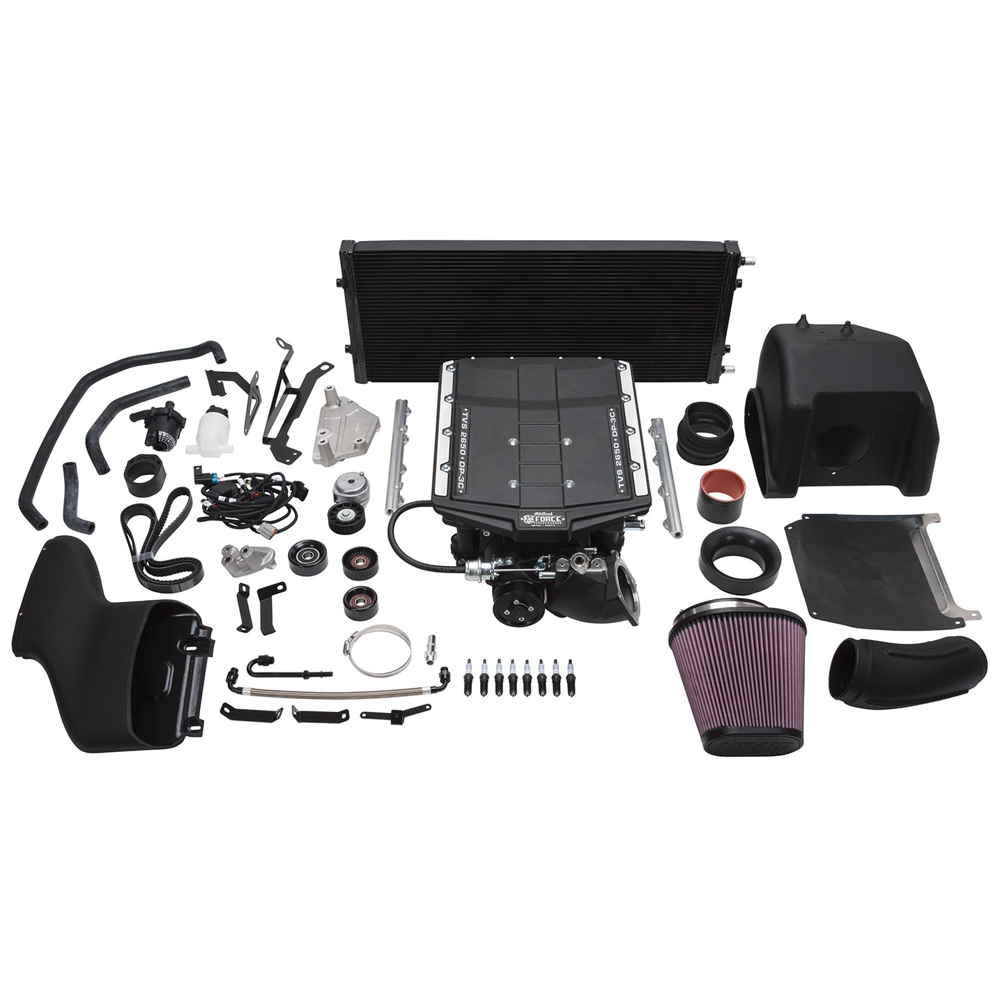 Edelbrock Twin-Force Stg 2-3 Upgrade Kit 17-22 Ford F150/Raptor 3.5L HO EcoBoost