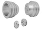 Small Block Ford High Flow Pulley Kit - 3V  3 Bolt - Early