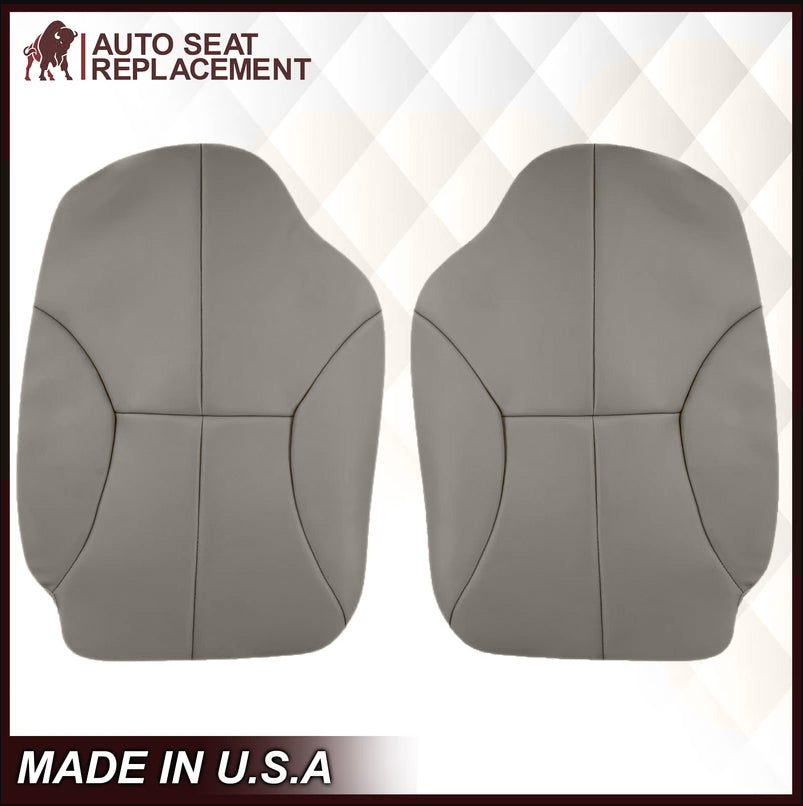 1998-2002 Dodge Ram 1500 2500 3500 Single Cab Seat Cover in Mist Gray: Choose From Variation