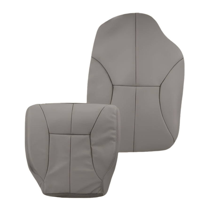 1998-2002 Dodge Ram 1500 2500 3500 Single Cab Seat Cover in Mist Gray: Choose From Variation