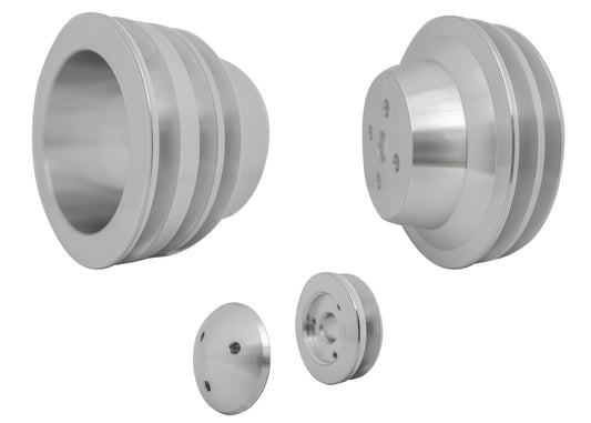 Small Block Ford Pulley Kit - 3V - 3 Bolt - Early