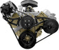 Oldsmobile 455 Serpentine Conversion Kit - PS & ALT - Black