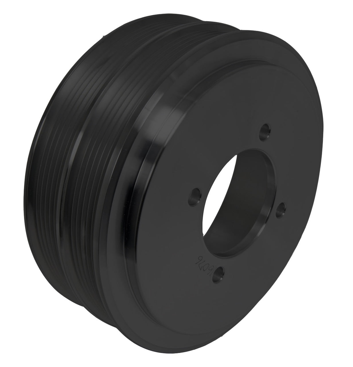 Oldsmobile 350/455 Serpentine Crankshaft Pulley - 2 Groove - Black