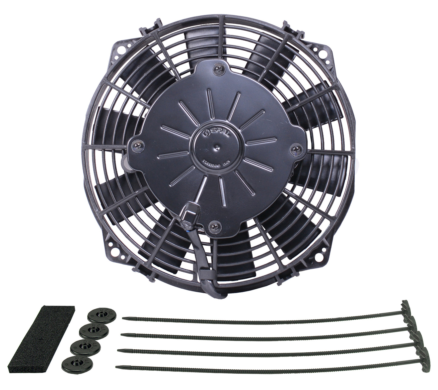10" High Output Curved Blade Electric Puller Fan