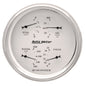 5 In. QUAD GAUGE 100 PSI/100-250 Fahrenheit/8-18V/240-33 O OLD-TYME WHITE