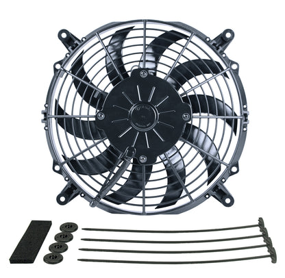 10" High Output Curved Blade Electric Puller Fan