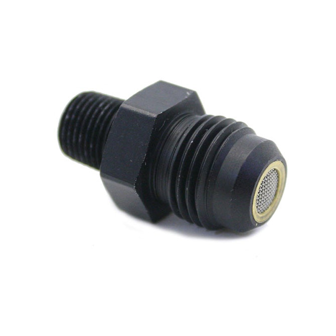 Nitrous Express - FILTER FITTING 6AN X 1/8 NPT STRAIGHT - 16112MC