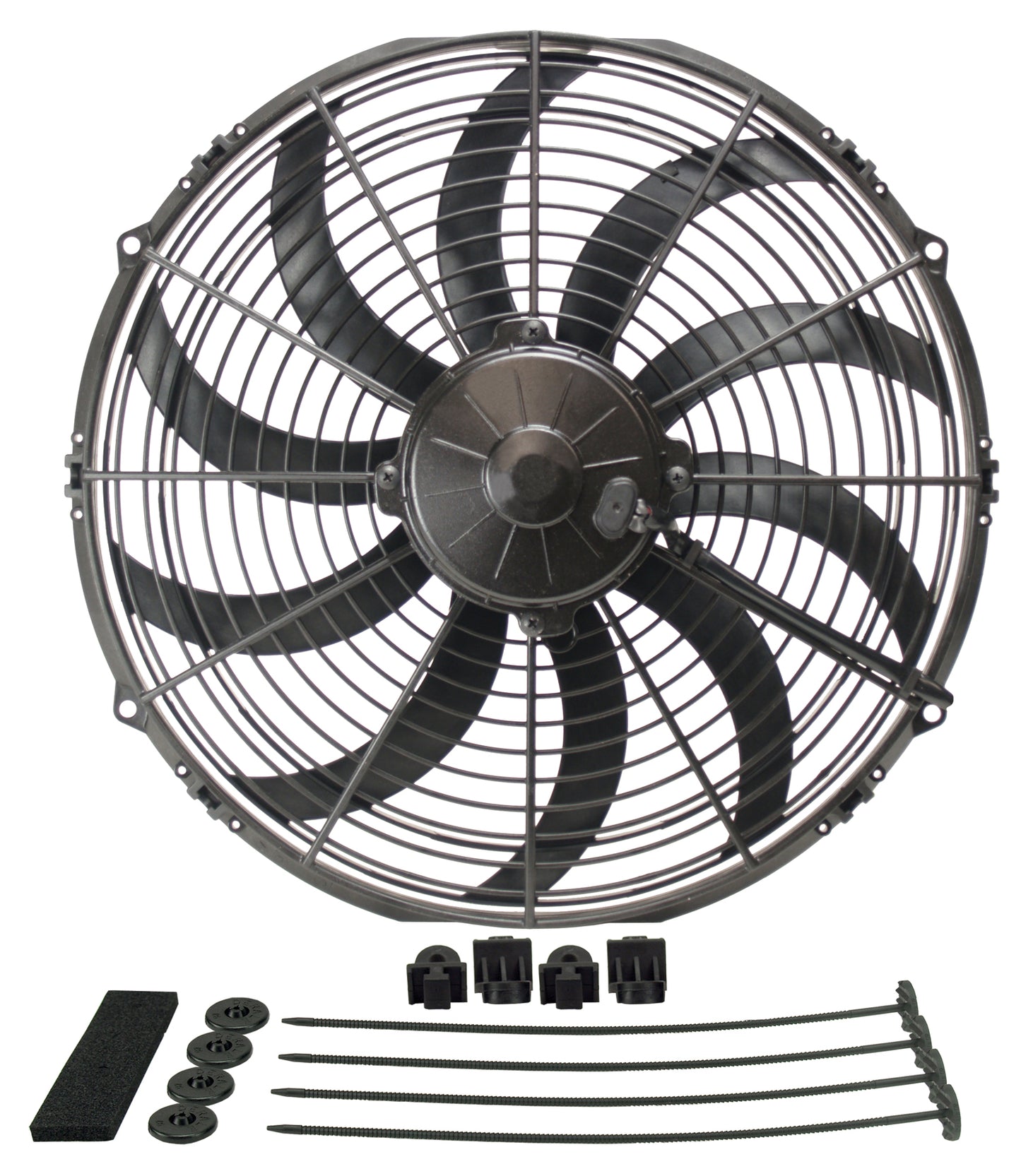 14" High Output Curved Blade Electric Puller Fan