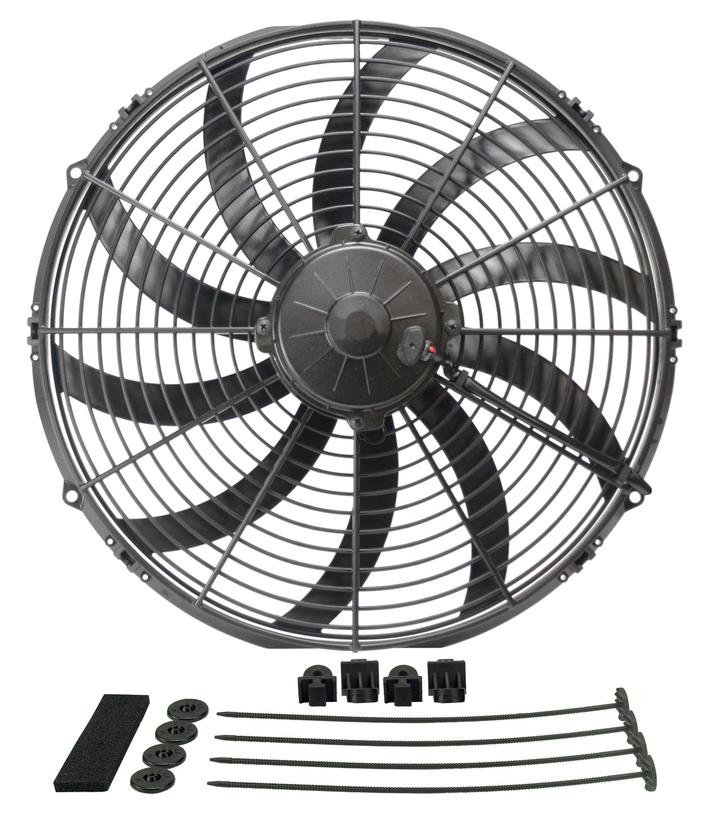 16" High Output Curved Blade Electric Puller Fan