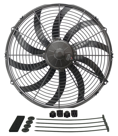 16" High Output Curved Blade Electric Puller Fan