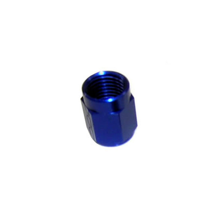 Nitrous Express - 4AN BLUE B-NUT (QTY 1) - 16163