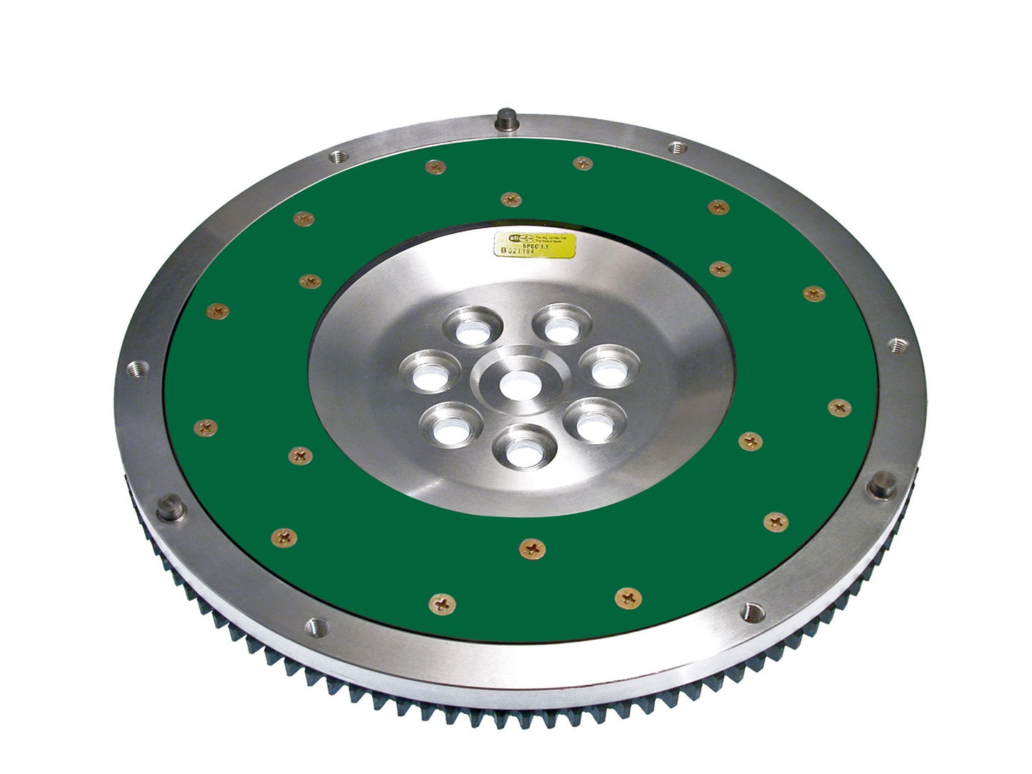 Fidanza Flywheel-Aluminum PC Mit10; High Performance;Lightweight With Replaceable Friction