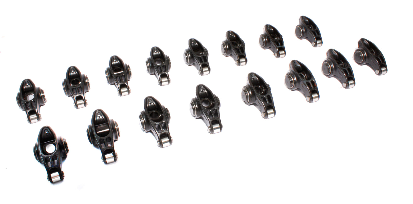 Ultra Pro Magnum Rocker Arm Set W/ 1.7 Ratio For Chevrolet 348-409 W/ 3/8" Stud