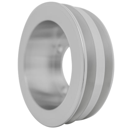 Small Block Ford V-Belt Crankshaft Pulley - 2V -4 Bolt - Late