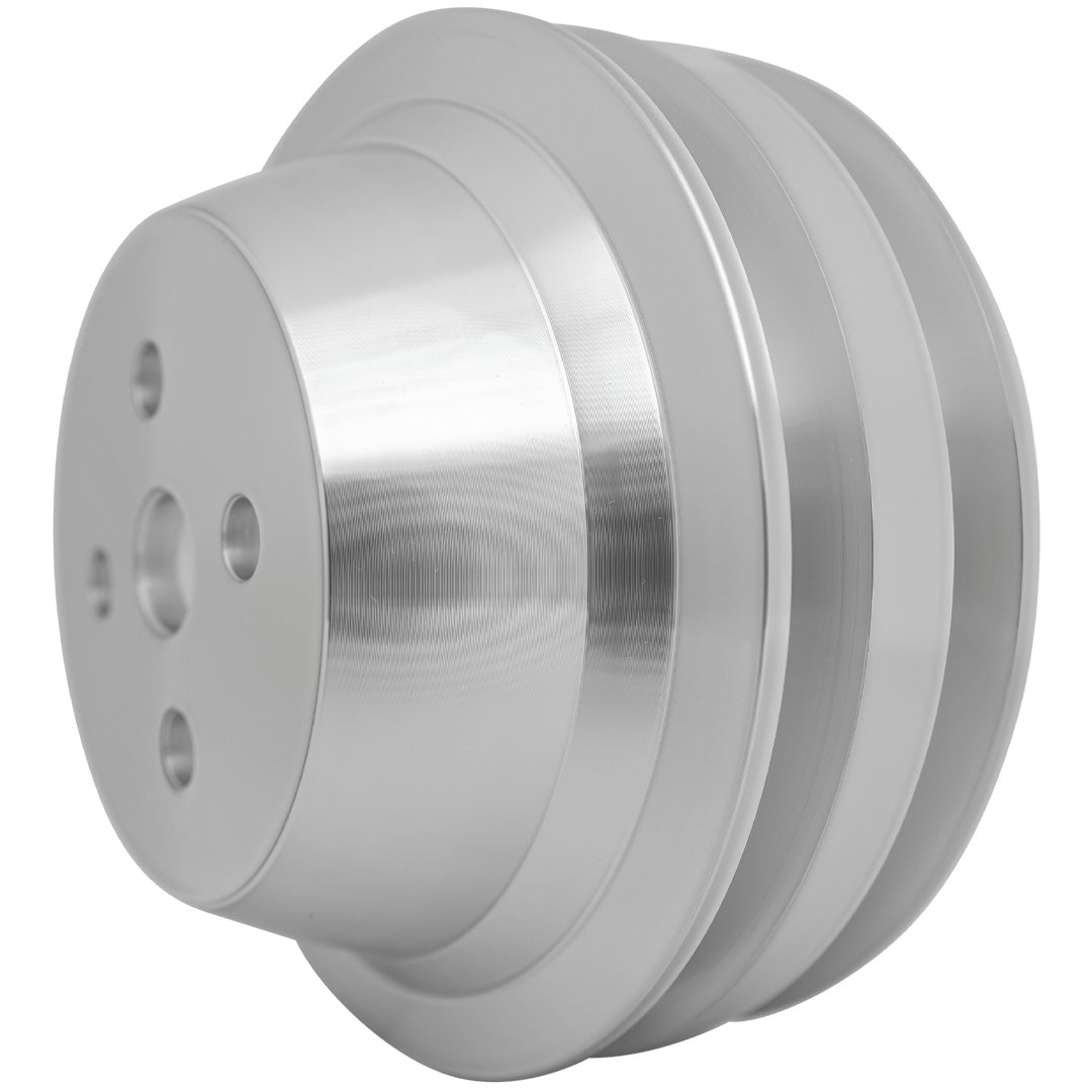 Small Block Ford V-Belt Water Pump Pulley - High Flow - 2V - Late