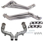 15-23 MUSTANG GT 1-3/4 LONG TUBE HEADERS PLUS SHORT MID PIPE (SILVER CERAMIC)