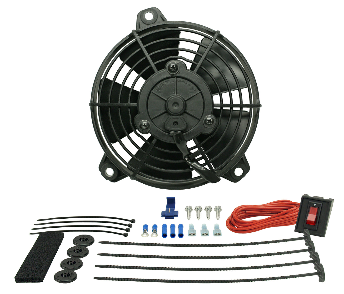 5" Tornado Electric Puller Fan Premium Mounting Kit