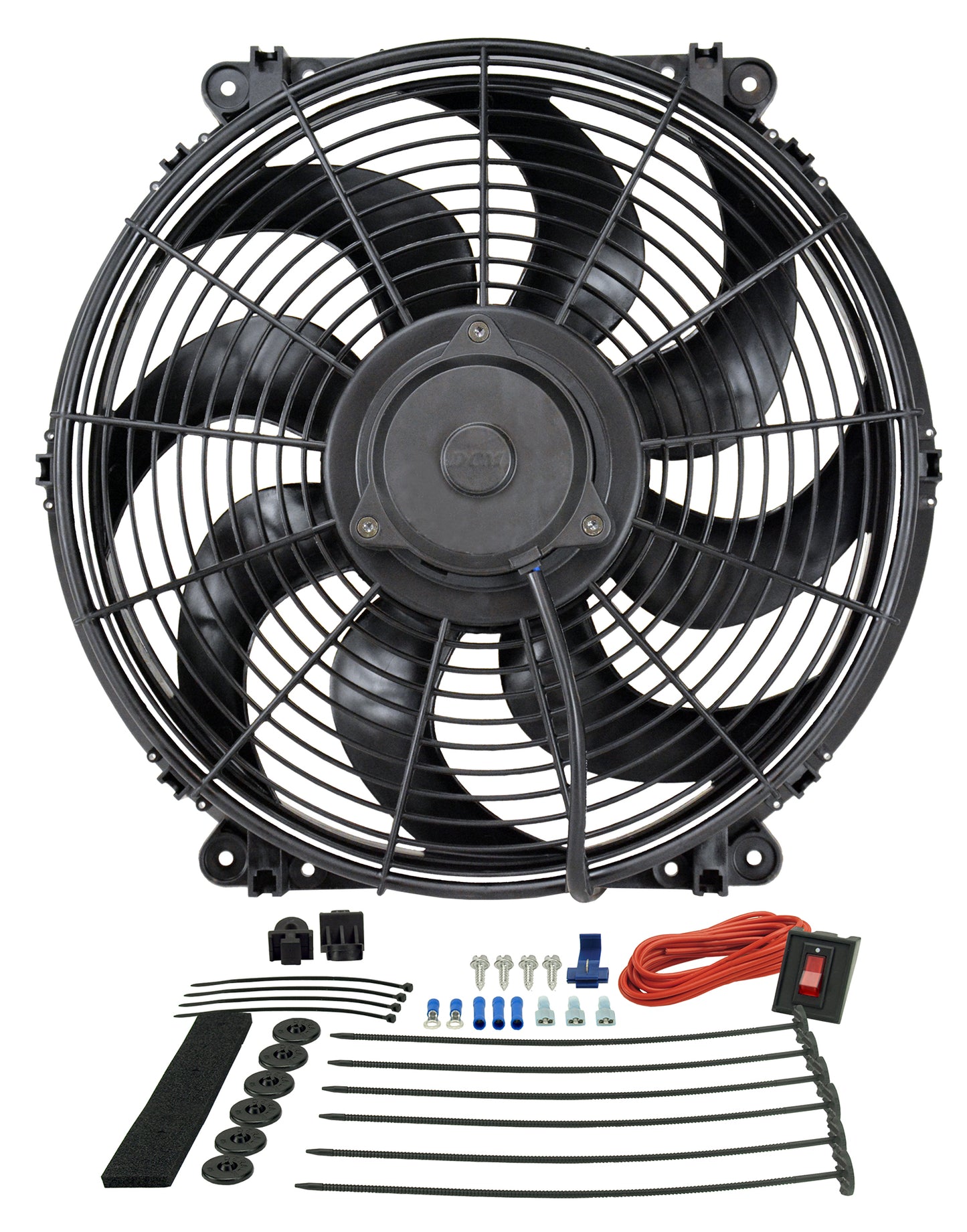 16" Tornado Electric Puller Fan Premium Mounting Kit