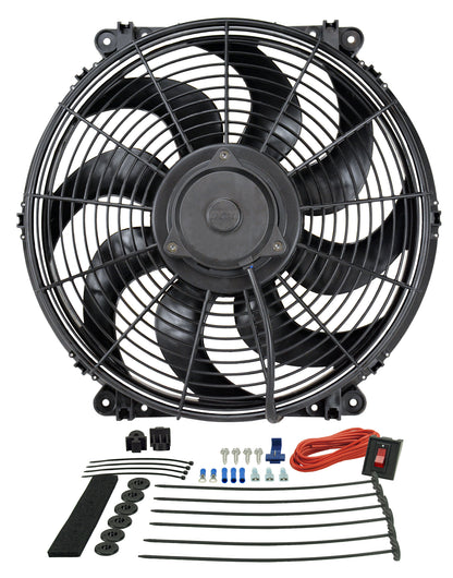 16" Tornado Electric Puller Fan Premium Mounting Kit