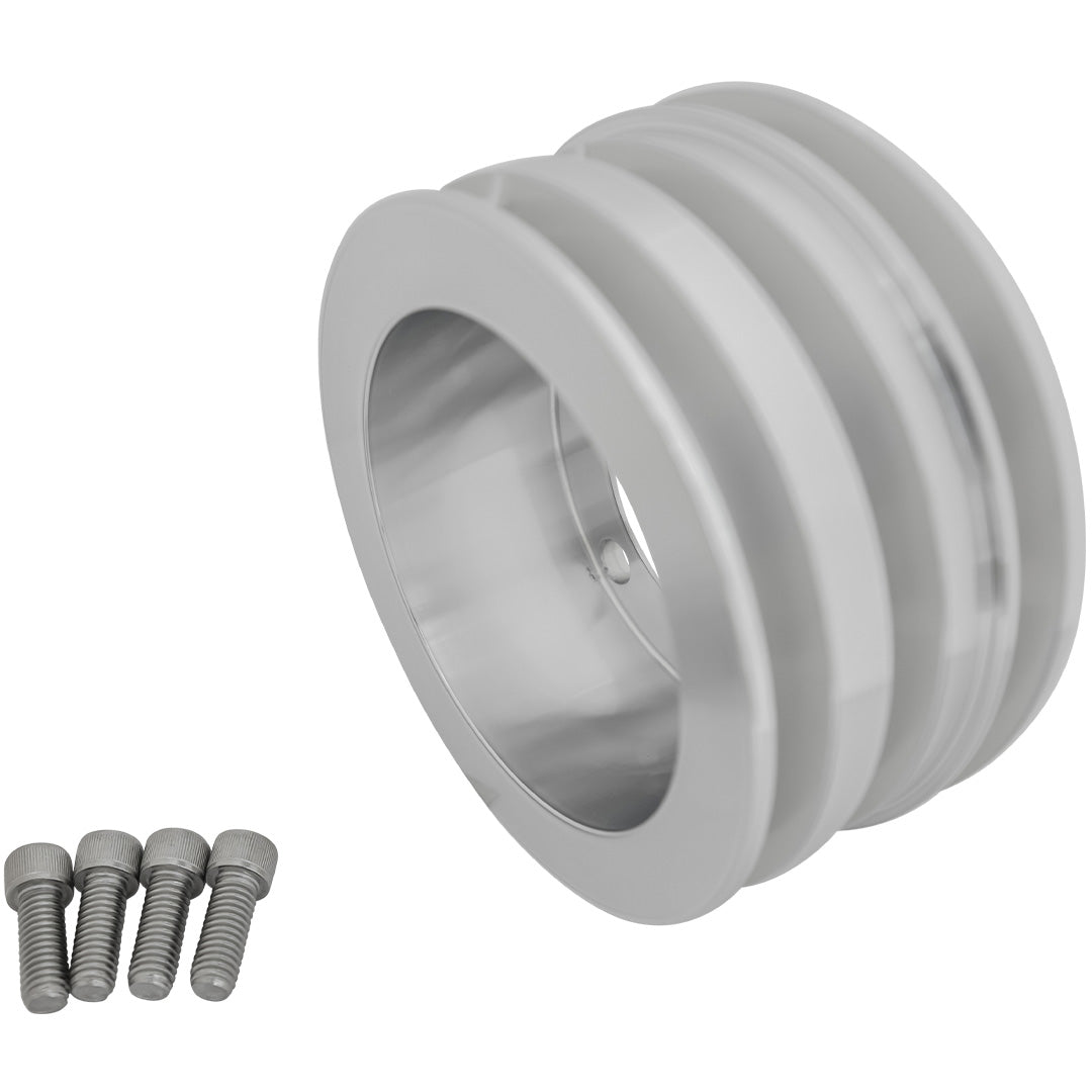 Small Block Ford Crankshaft Pulley - 2.5" - 3V - 4 Bolt - Late