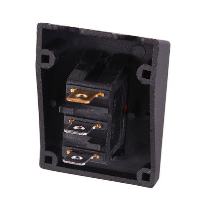 Lighted Manual Rocker Type Electric Fan On/Off Switch 3-pole 12v