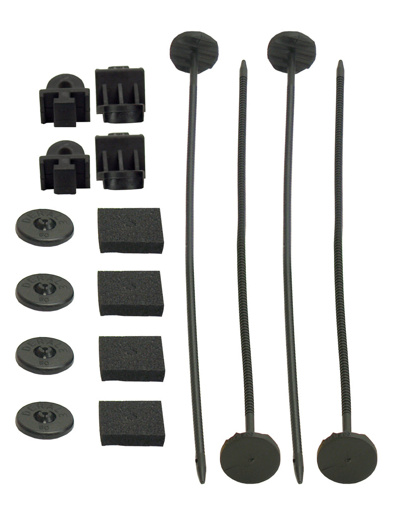 Electric Fan Mounting Kit Plastic Rods Clips And Mounting Feet