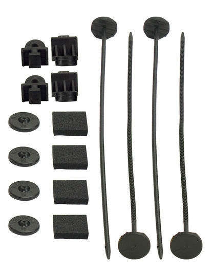 Electric Fan Mounting Kit Plastic Rods Clips And Mounting Feet