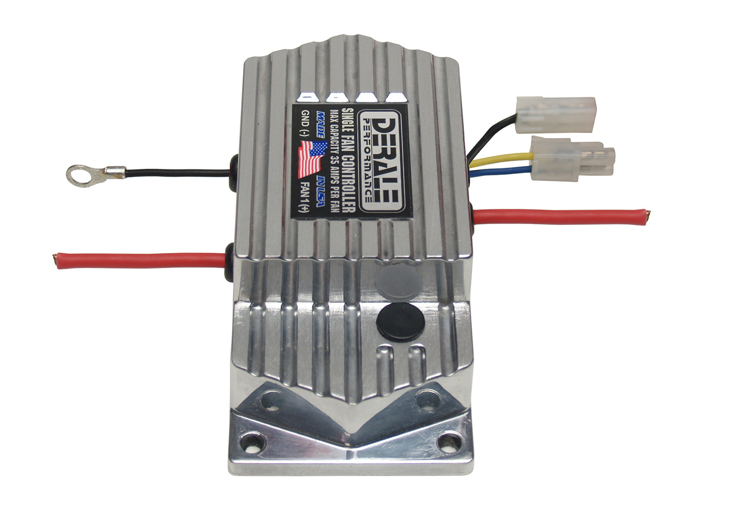 High Amperage Adjustable Single Electric Fan Controller 3/8" NPT Thread In Probe