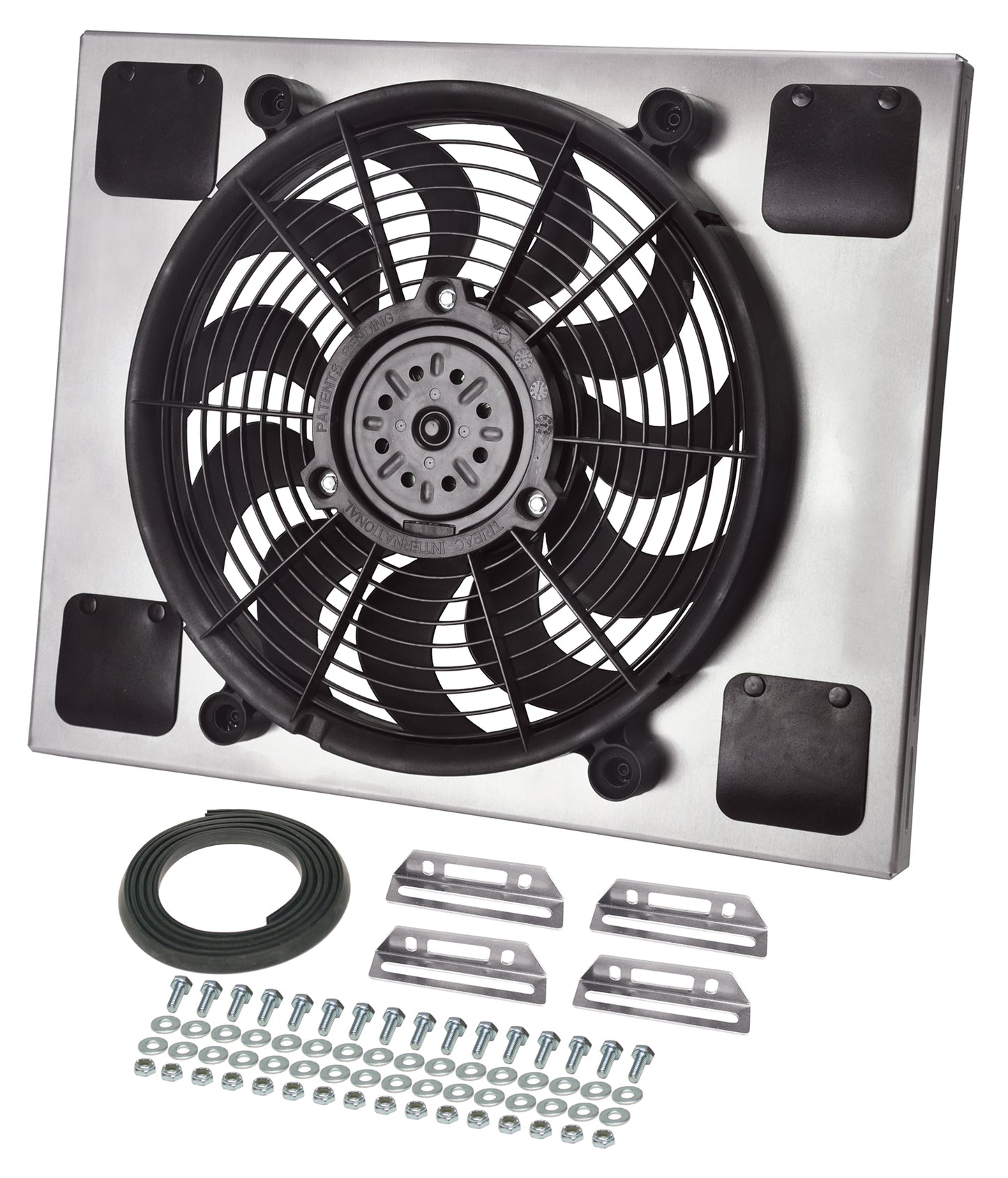 Powerpack - High Output Single 14" Electric RAD Fan/Aluminum Shroud Kit