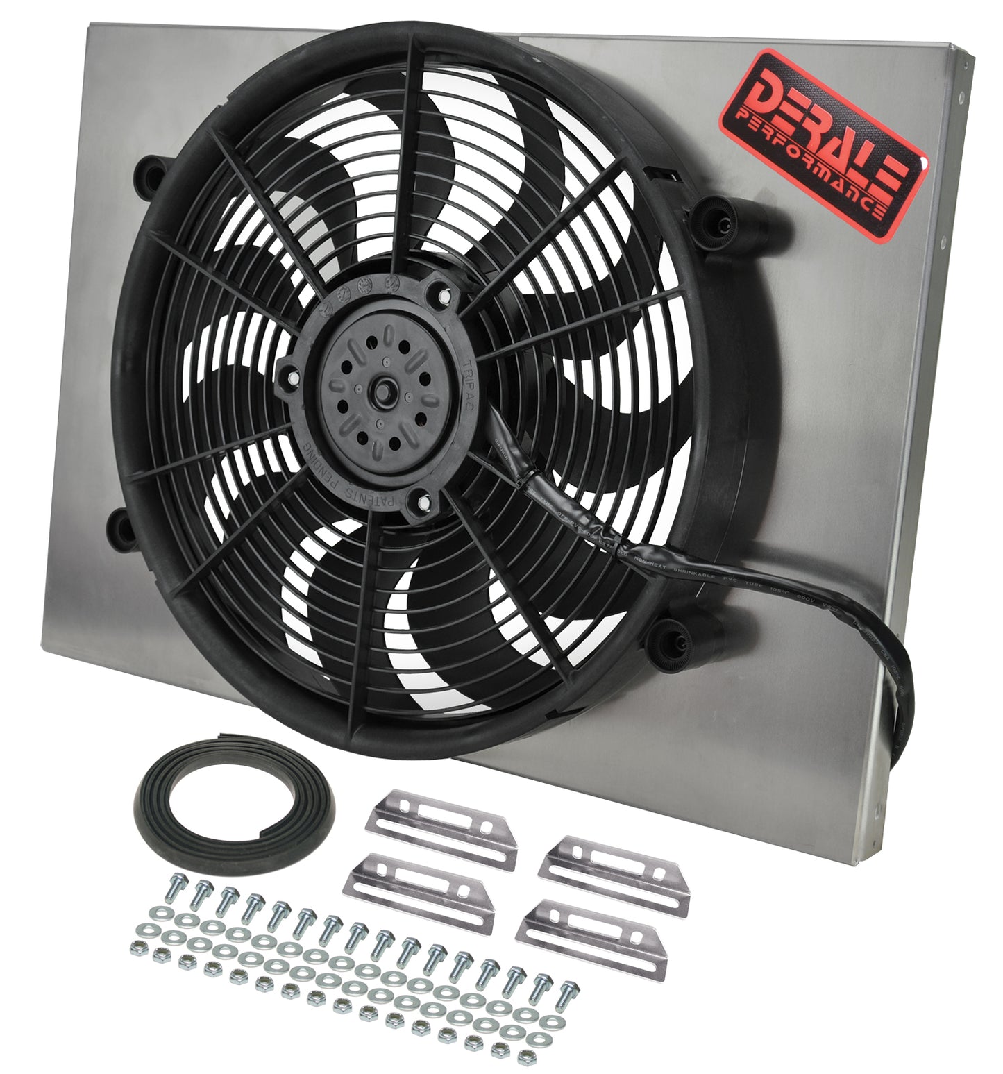 Powerpack - High Output Single 17" Electric RAD Fan/Aluminum Shroud Kit