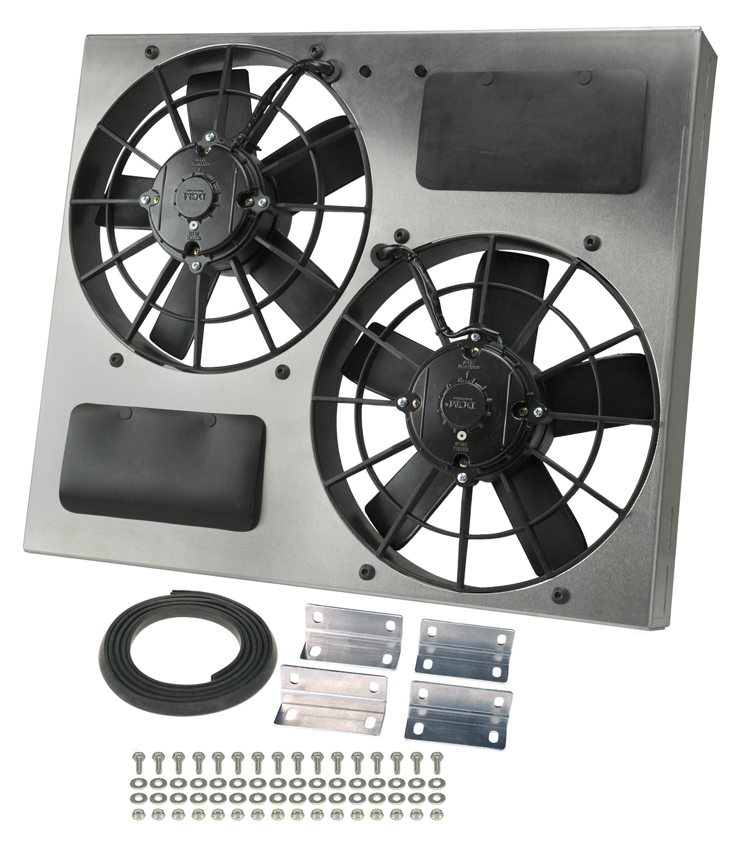 Powerpack - High Output Dual 11" Electric RAD Fan/Aluminum Shroud Kit