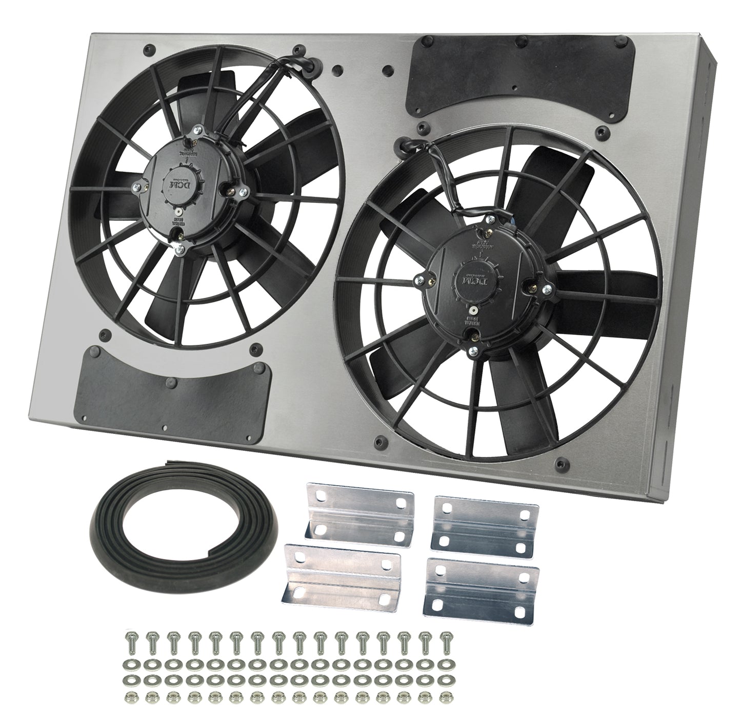 Powerpack - High Output Dual 11" Electric RAD Fan/Aluminum Shroud Kit