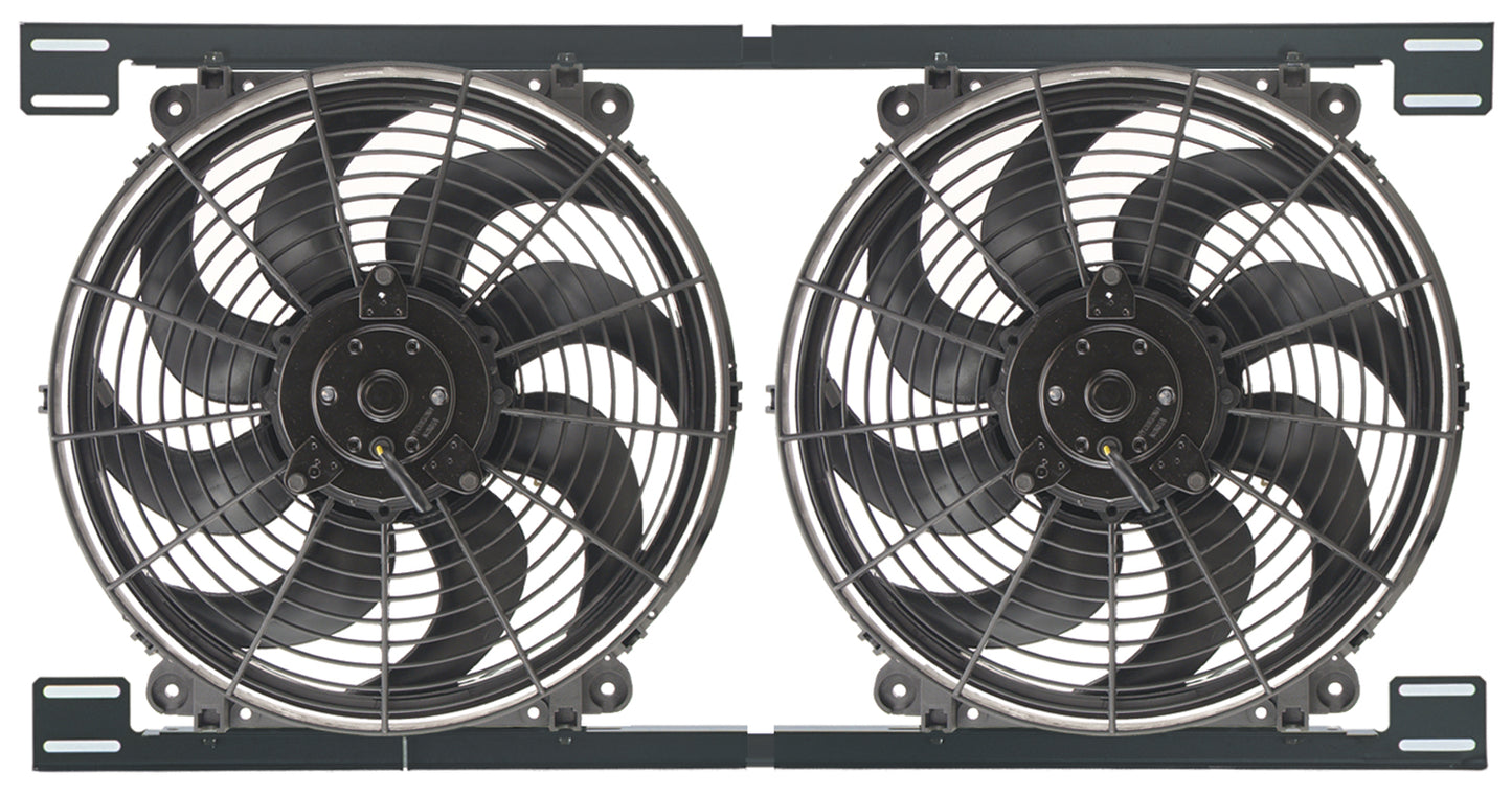 Dual 14" Electric Tornado Fan Kit