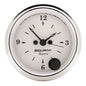 2-1/16 In. CLOCK 12 HOUR OLD-TYME WHITE