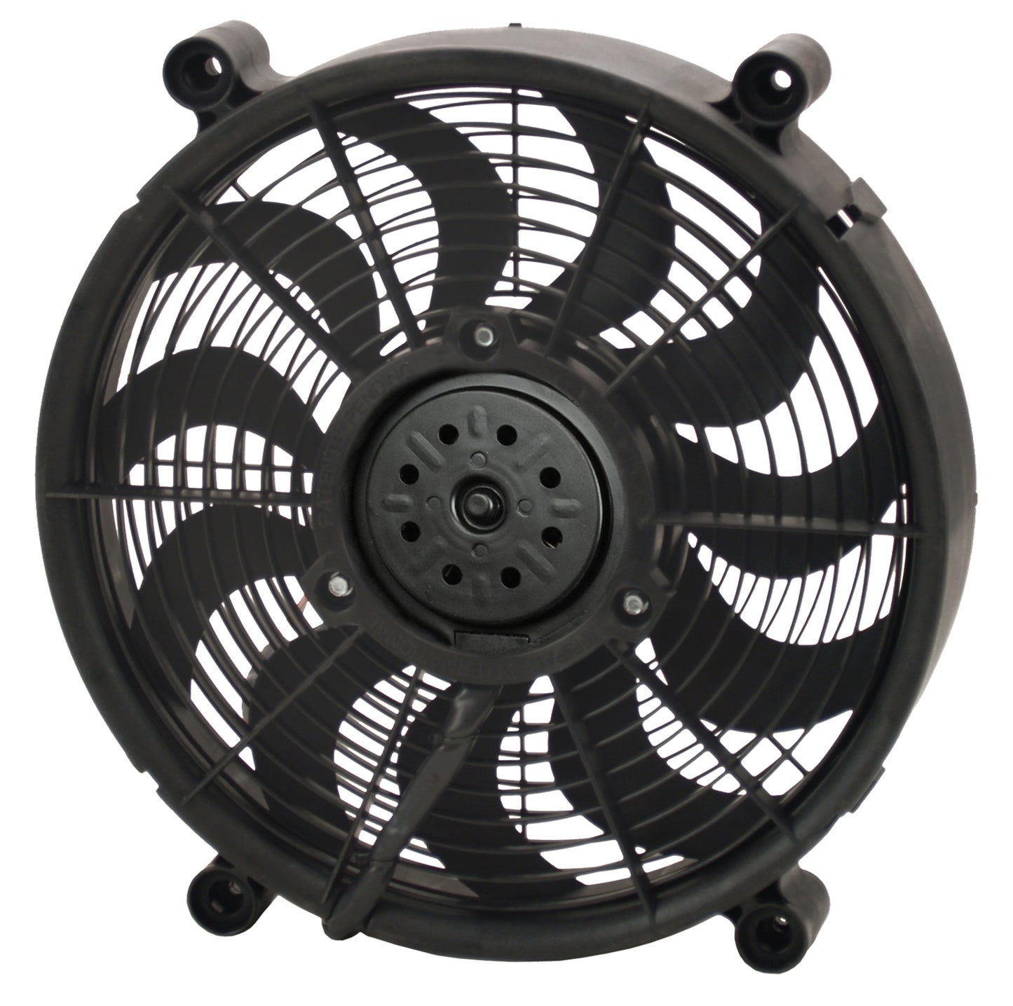 14" High Output Single RAD Pusher/Puller Fan With Standard Mount Kit
