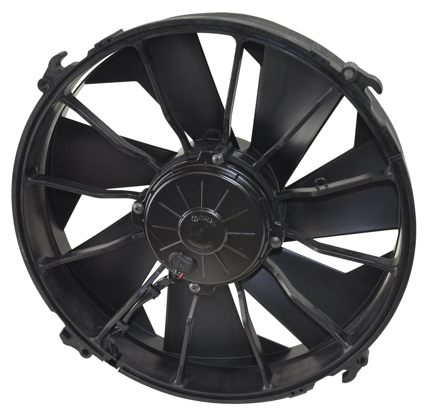 12" High Output Single RAD Pusher/Puller Fan With Standard Mount Kit