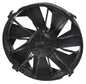 12" High Output Single RAD Pusher/Puller Fan With Standard Mount Kit