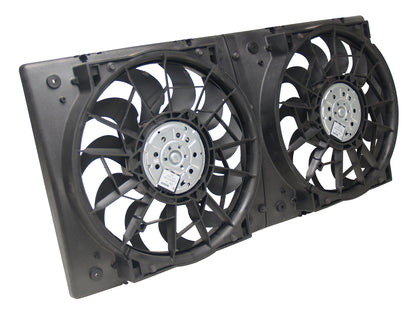 High Output Dual 12" Electric RAD Fan/Plastic Shroud Kit