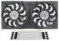 High Output Dual 12" Electric RAD Fan/Plastic Shroud Kit