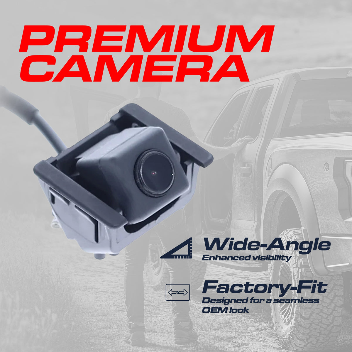 Buick Enclave (2009-2017), GMC Acadia/Acadia Limited (2009-2017) OEM Replacement Backup Camera OE Part # 22765350, 22885399