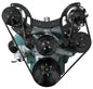 Buick Nailhead Serpentine System - AC & PS - Black