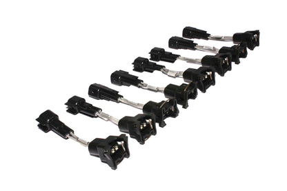 Minitimer/EV1 Injector To USCAR/EV6 Connector Adapter Pigtail - Set Of 8